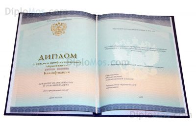 диплом о среднем 2014-2025 гознак